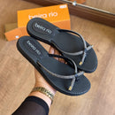Chinelo Beira Rio Tira de Brilho 8395.227