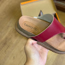 Sandália Papete Beira Rio Detalhe Dourado no Dedo 8524.110