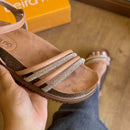 Sandália Beira Rio Tiras de Strass 8523.118