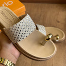 Sandália Beira Rio Slide Crochê 8513.115