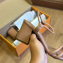 Sandália Beira Rio Salto Bloco com Tiras Finas 8436.213