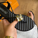 Sandália Beira Rio Detalhe Dourado 8519.120