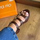 Sandália Beira Rio Salto Bloco 8280.695