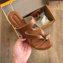 Sandália Beira Rio Rasteirinha Detalhe Dourado 8263.986