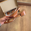 Sandália Beira Rio Salto Baixo 8345.649