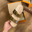 Sandália Beira Rio Tamanco Anabela 8575.101