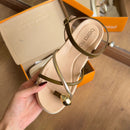 Sandália Beira Rio Tamanco Tiras Finas 8575.103