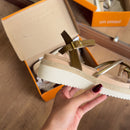 Sandália Beira Rio Tamanco Tiras Finas 8575.103