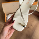 Sandália Beira Rio Tiras Finas Detalhe Dedo 8571.100