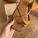 Sandália Beira Rio Tiras Finas Detalhe Dedo 8571.100