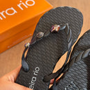 Chinelo De Dedo Beira Rio Detalhe Em Pedrarias 8557.106
