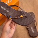 Chinelo De Dedo Beira Rio Detalhe Em Pedrarias 8557.106