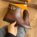 Bota Beira Rio Cano Curto Detalhe Dourado 9085 110