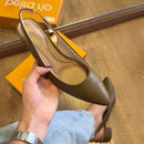 Sandália Beira Rio Salto Bloco e Bico Fino 4182.220