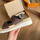 Sandália Beira Rio Tamanco Anabela 8575.101