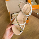 Sandália Beira Rio Tamanco Tiras Finas 8575.103