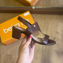 Sandália Beira Rio Salto Bloco 8246.1211