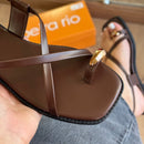 Sandália Beira Rio Tiras Finas Detalhe Dedo 8571.100