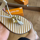 Sandália Beira Rio Detalhe Dourado 8519.120