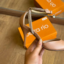 Scarpin Beira Rio Tornozelo Prateado 4122.1490