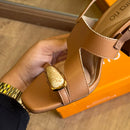 Salto Beira Rio Marfim Polido 8436.243