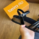 Sandália Beira Rio Tiras de Strass 8523.118